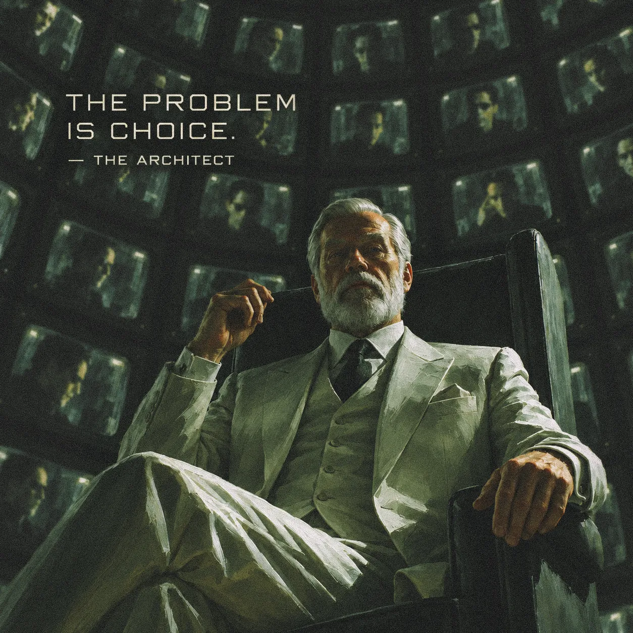 Quote by The Architect on Paradox - "The problem is choice."